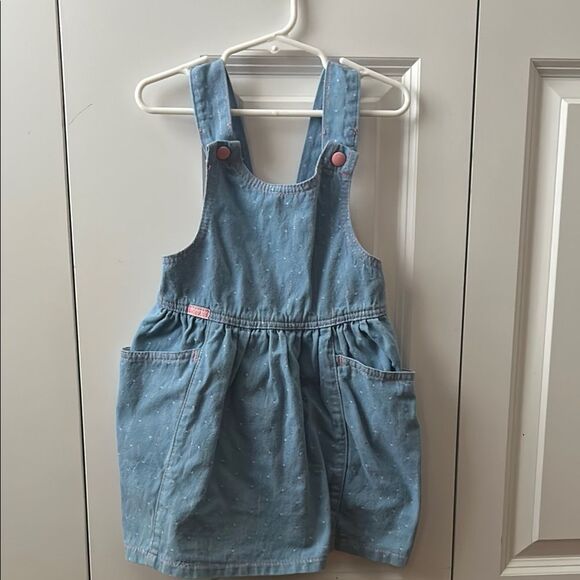 Lee Vintage Girls Denim Jumper Size 4T - Picture 1 of 5